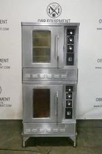 BLODGETT NATURAL GAS DOUBLE STACKED HALF-SIZE CONVECTION OVEN MODEL DFG-50