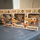 Funko Pop! Disney Three Musketeers Lot Goofy 1123 Mickey 1042 Donald 1036 LE