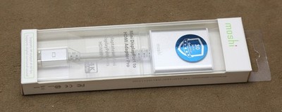 Moshi Adapter mini DisplayPort -> HDMI Pro (4K 60Hz) - silber 99MO023241