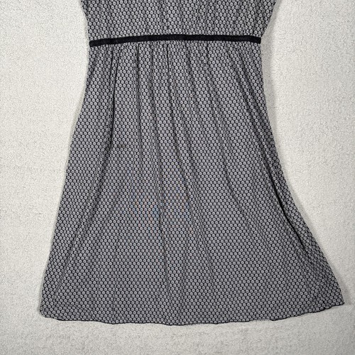 Max Edition ärmelloses Midikleid Damen Gr. XL geometrisch Empire Taille Babypuppe - Bild 10 von 13