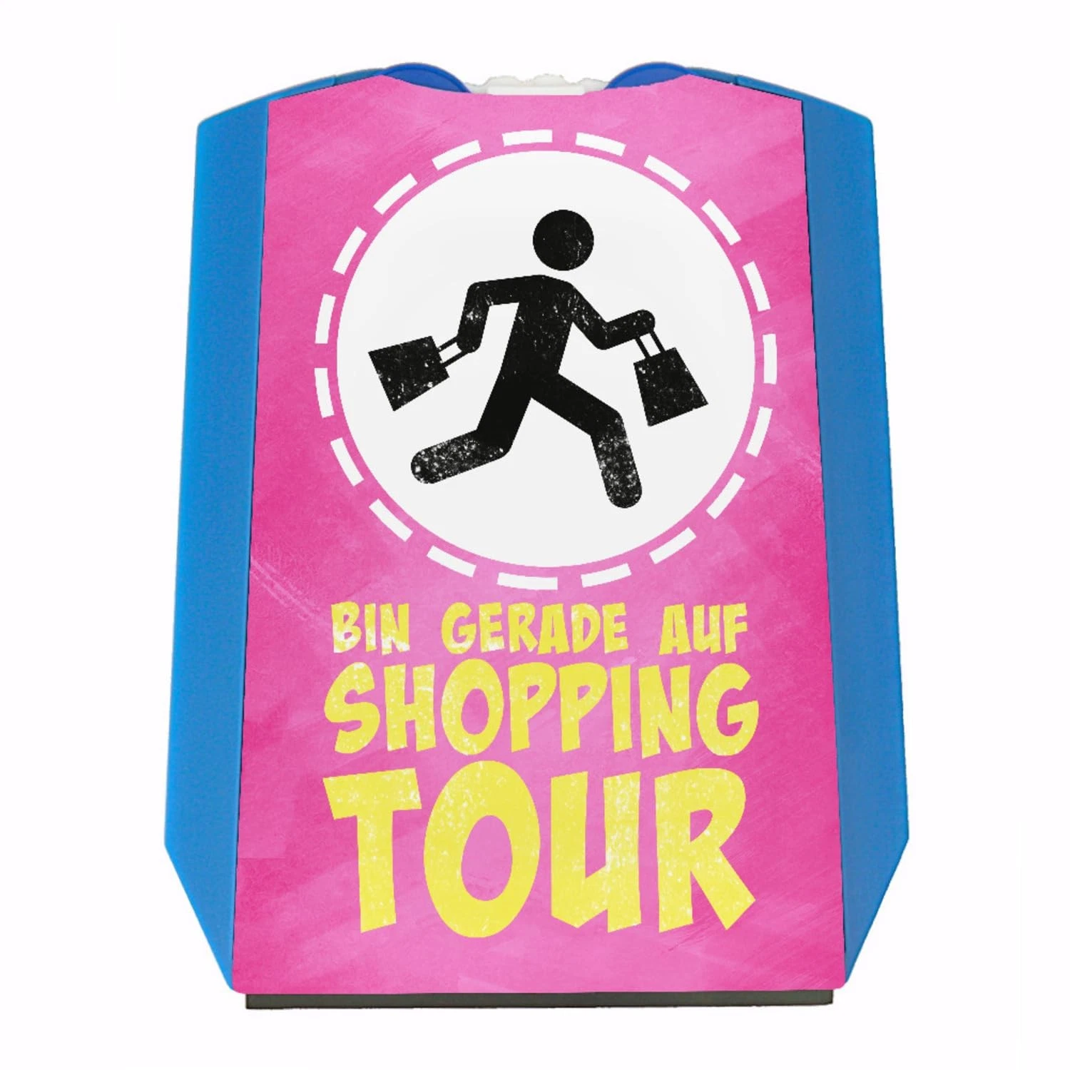I'm on a shopping trip Parking Disc with Ice Scraper and 2 Shopping Cart Chi...