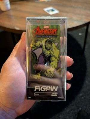 FiGPiN Marvel Beyond Earths Mightest Hulk Collectible Pin le 1000 New