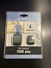 Sigma 1200 Plus WIRELESS Bike Computer 12 Functions Speed Avg
