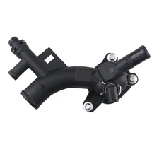 Engine Coolant Thermostat Housing Water Outlet with Sensor Compatib... Fast Ship