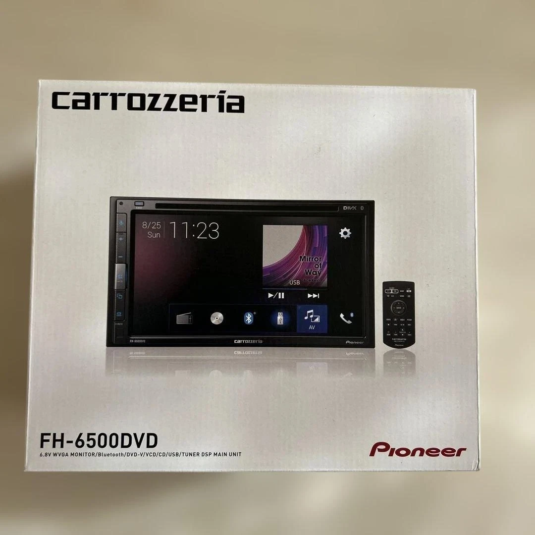 FH-6500DVD カロッツェリア carrozzeria Bluetooth ディスプレイ