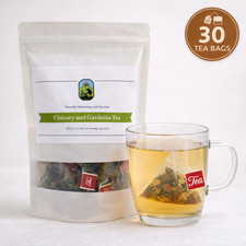 Spring SALE Chicory and Gardenia tea 150g 30bags Lily Mulberry Kidney Support
