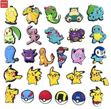 27pc Pokemon Fun Cute Shoe Charms