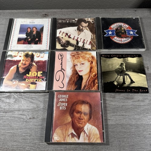 Country Music 7 Cd Lot