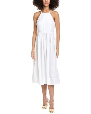 Bella Dahl Fitted Midi Halter Dress Women's S | eBay