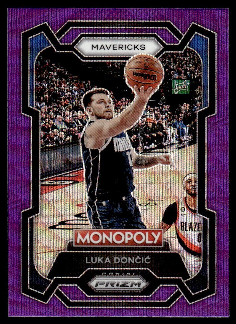 2023-24 Prizm Monopoly Purple Wave Luka Doncic Dallas Mavericks #22
