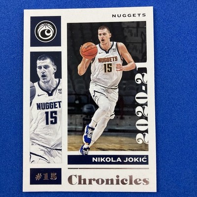 Nikola Jokic 2020-21 Panini Chronicles Card #43 NBA Denver Nuggets