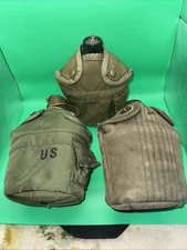 LOT (3)  GENUINE US Military 1 QT CANTEEN