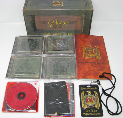 Vintage Slayer “Soundtrack To the Apocalypse” Bullet Box Set 5xCD