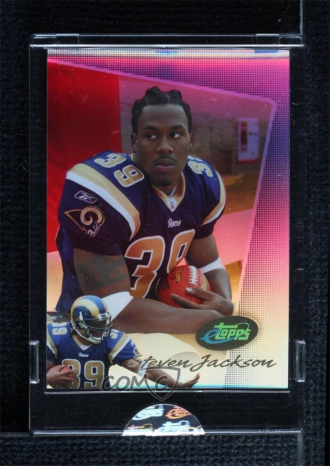 2004 eTopps /1750 Steven Jackson #58 Rookie RC 19a0