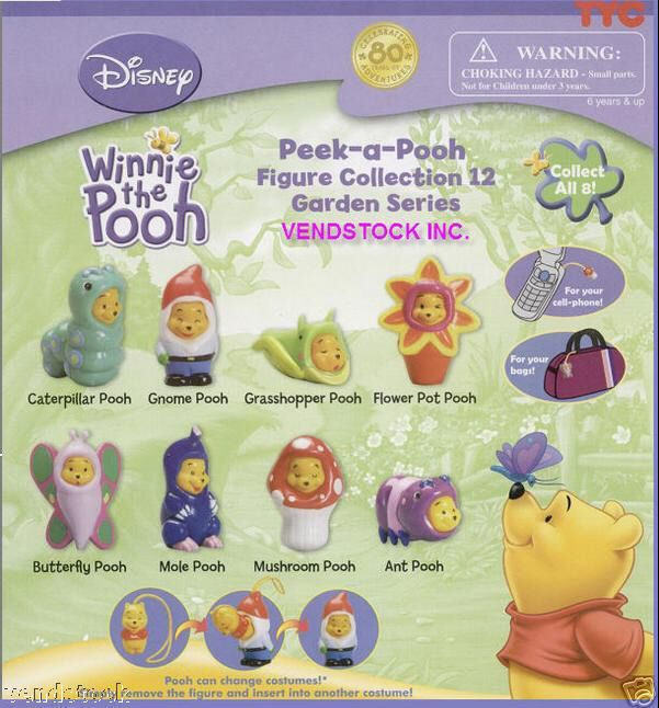 ドッグフード pooh pooh TOMY DISNEY WINNIE THE POOH PEEK-A-POOH SERIES 1 ANIMAL