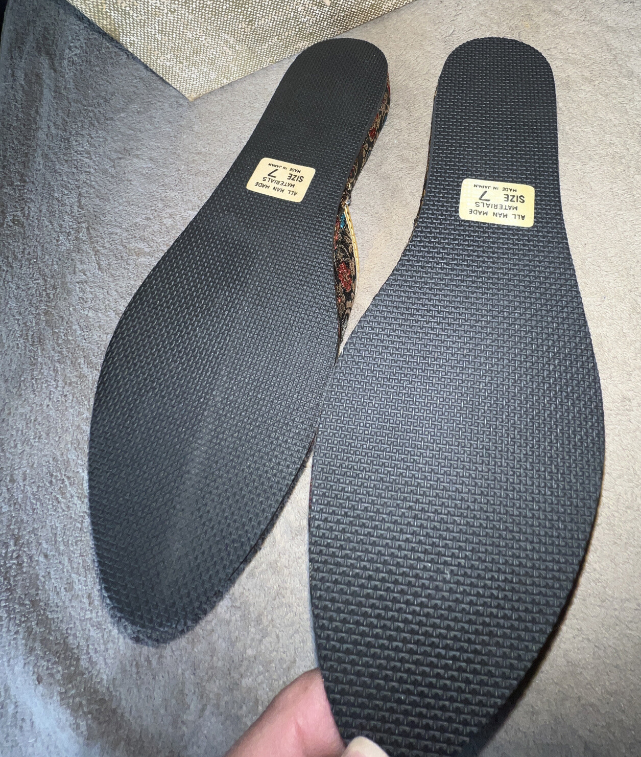 PANTOFOLA D’ORO Pantofole vintage da donna 7 camere da letto scarpe oro lucido Made In Japan