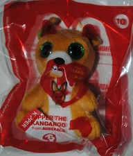 McDonalds~Happy Meal Toy~TY Teanie Beanie Baby Boos~#10~Kipper the Kangaroo