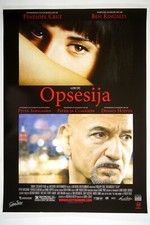 Póster original de la película ELEGY CRO 2008 PENÉLOPE CRUZ, BEN KINGSLEY, ISABEL COIXET
