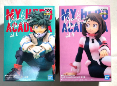 My Hero Academia Izuku Midoriya Ochako Uraraka Figure set Break