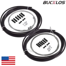 Mountain Road Bicycle Line Pull V/Disc Brake Cable Housing Stainling Steel F&R