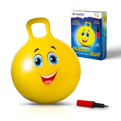 Hopper Ball for - Bouncing Ball with Handle - Outdoor Toys for Ages 5,6,7,8,9...