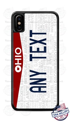 Ohio 2010 License Plate Customized Phone Case For iPhone 12 Samsung  Google 4