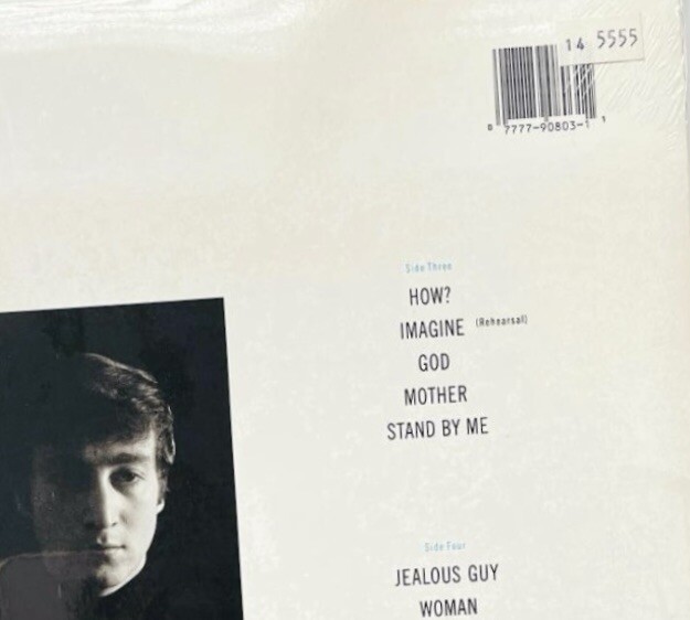 John Lennon Imagine Double Vinyl SEALED US Original 1988 | eBay