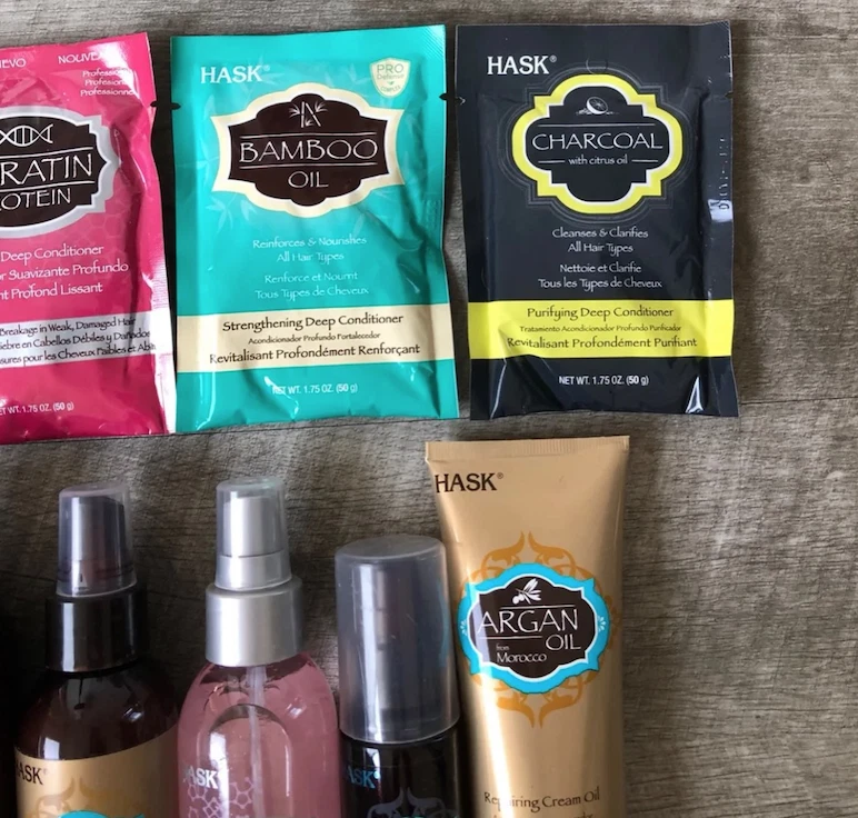 Hask Argan Oil From Morocco, Deep Conditioning Hair Treatment, BUNDLE LOT  - Image 3 of 4