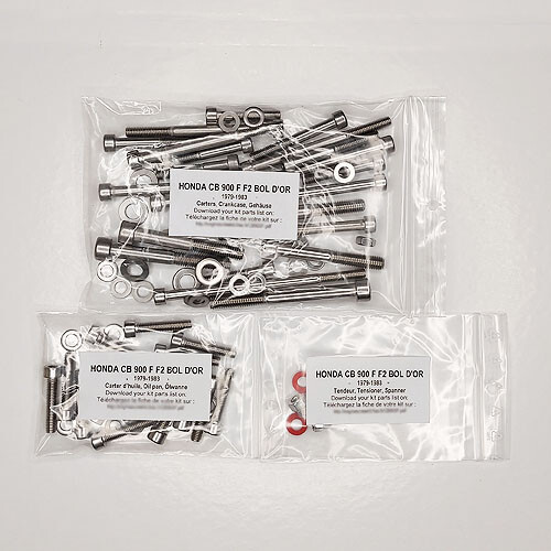 Kit vis Inbus Honda CB 900 F pour remplacer visserie bloquée