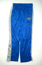 TITLE BOXING Blue/Gray Polyester ATHLETIC SWEAT PANTS Boxer Gym Gear Sz Men's XL