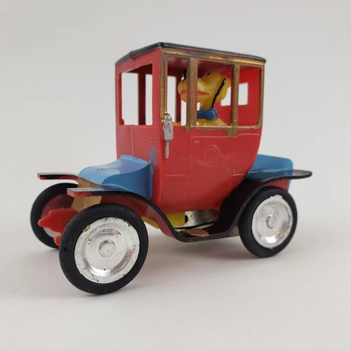 Vintage Marx Disney Pluto Friction Car 1910 Electric Studabaker Hong Kong Works!