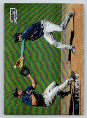 2021 Stadium Club Chrome Refractors #9 J.P. Crawford (ref Y00482)