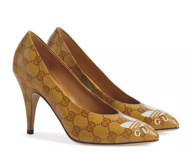 Escarpins à talons Gucci X Adidas GG Supreme monogramme neufs dans leur boîte
