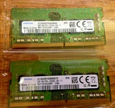 SAMSUNG 16 GB 2 x 8GB 1Rx8 PC4-3200AA-SA1-11 Ram SODIMM for Laptop