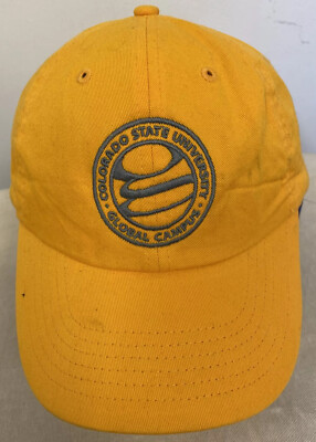Colorado State University Hat Global Campus embroidery Yellow /445