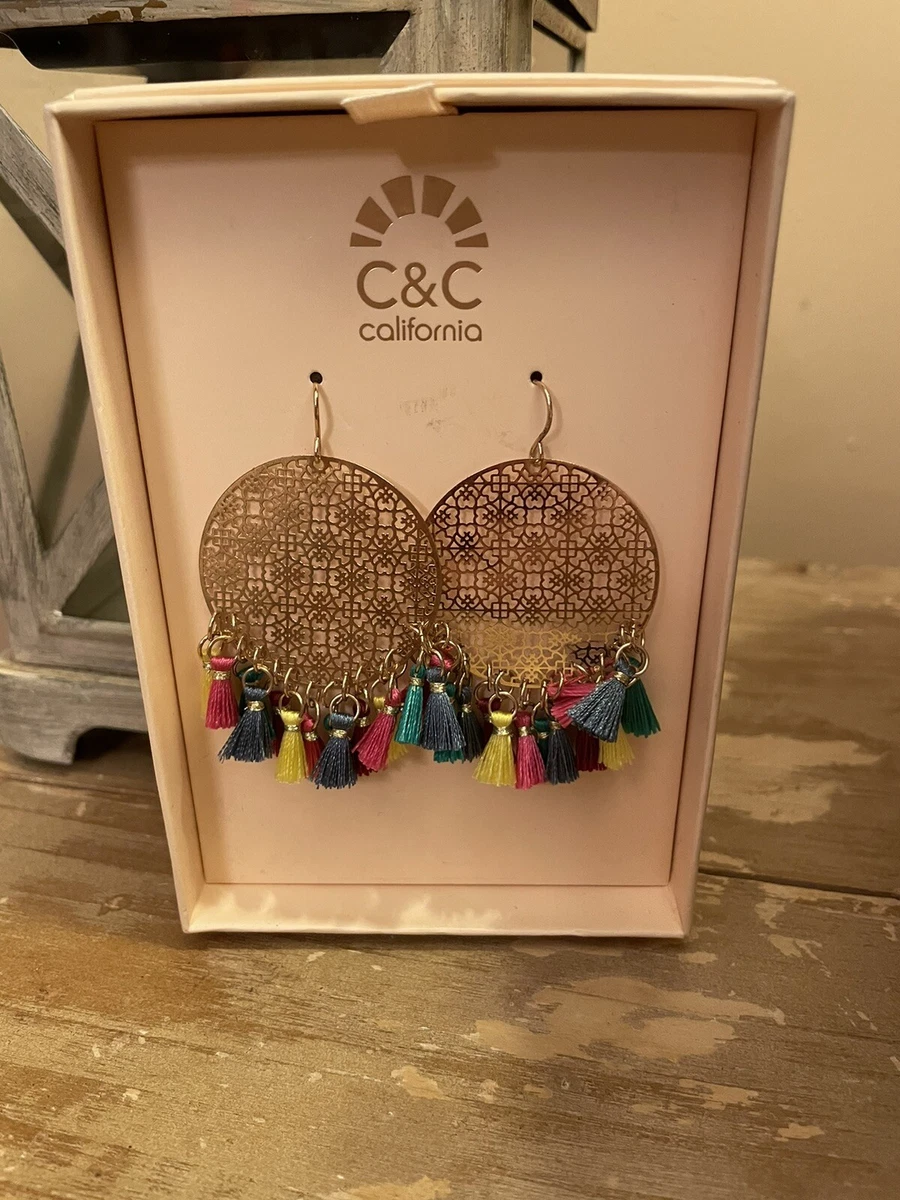 C & c california best sale earrings