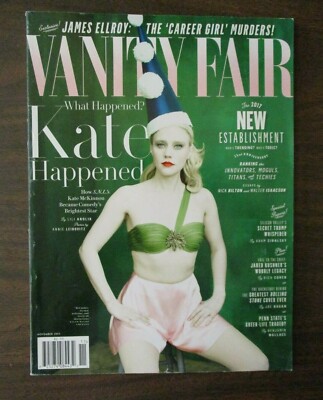 VANITY FAIR MAGAZINE NOVEMBER 2017 KATE MCKINNON SATURDAY NIGHT LIVE 