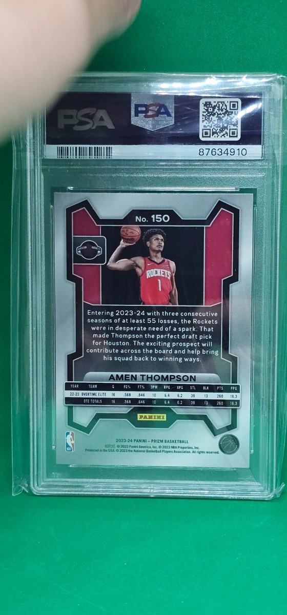 2023-24 Panini Prizm - Amen Thompson #150 (RC) for sale