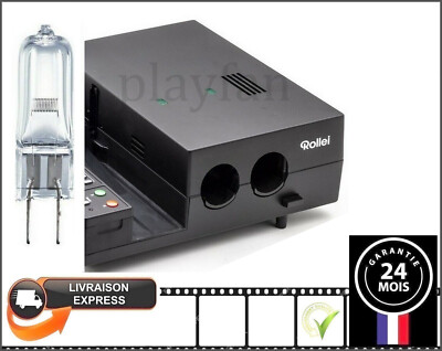 ANCIEN PROJECTEUR DE DIAPOSITIVES Pour 6x6 Et 35 Mm DESIGN ROLLEI P11.0
