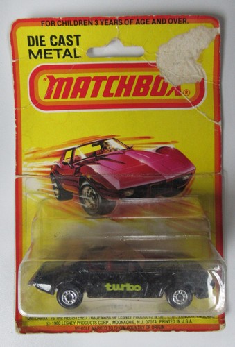 1982 Matchbox Pontiac Firebird T Roof Trans AM No. 35 - Rough Card