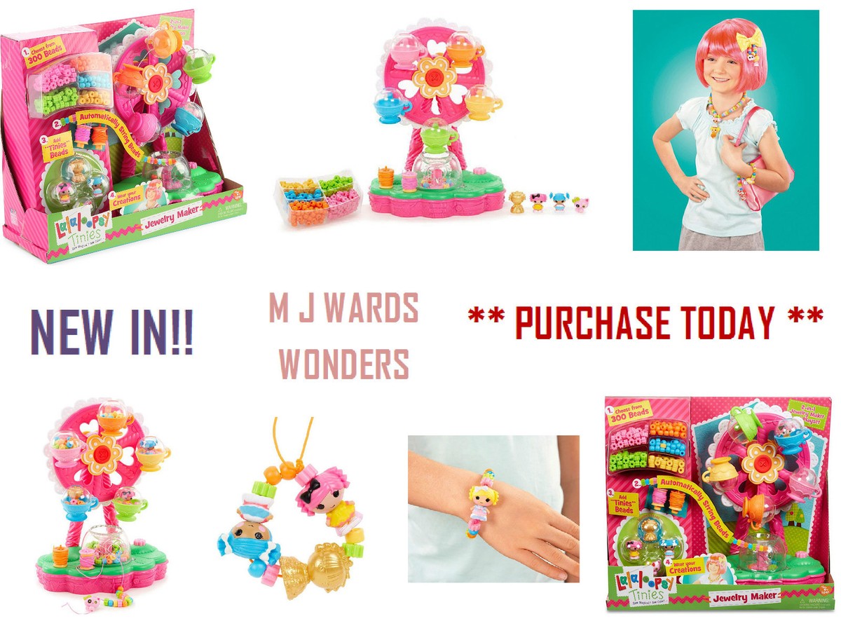 Lalaloopsy Tinies 537809 - 2-in-1 Jewelry Maker and Playset