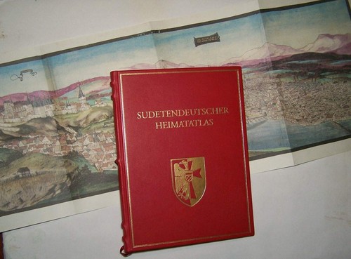 Atlas Sudetenland Egerland Böhmen Mähren Heimatatlas Heimatbuch Chronik Sudeten