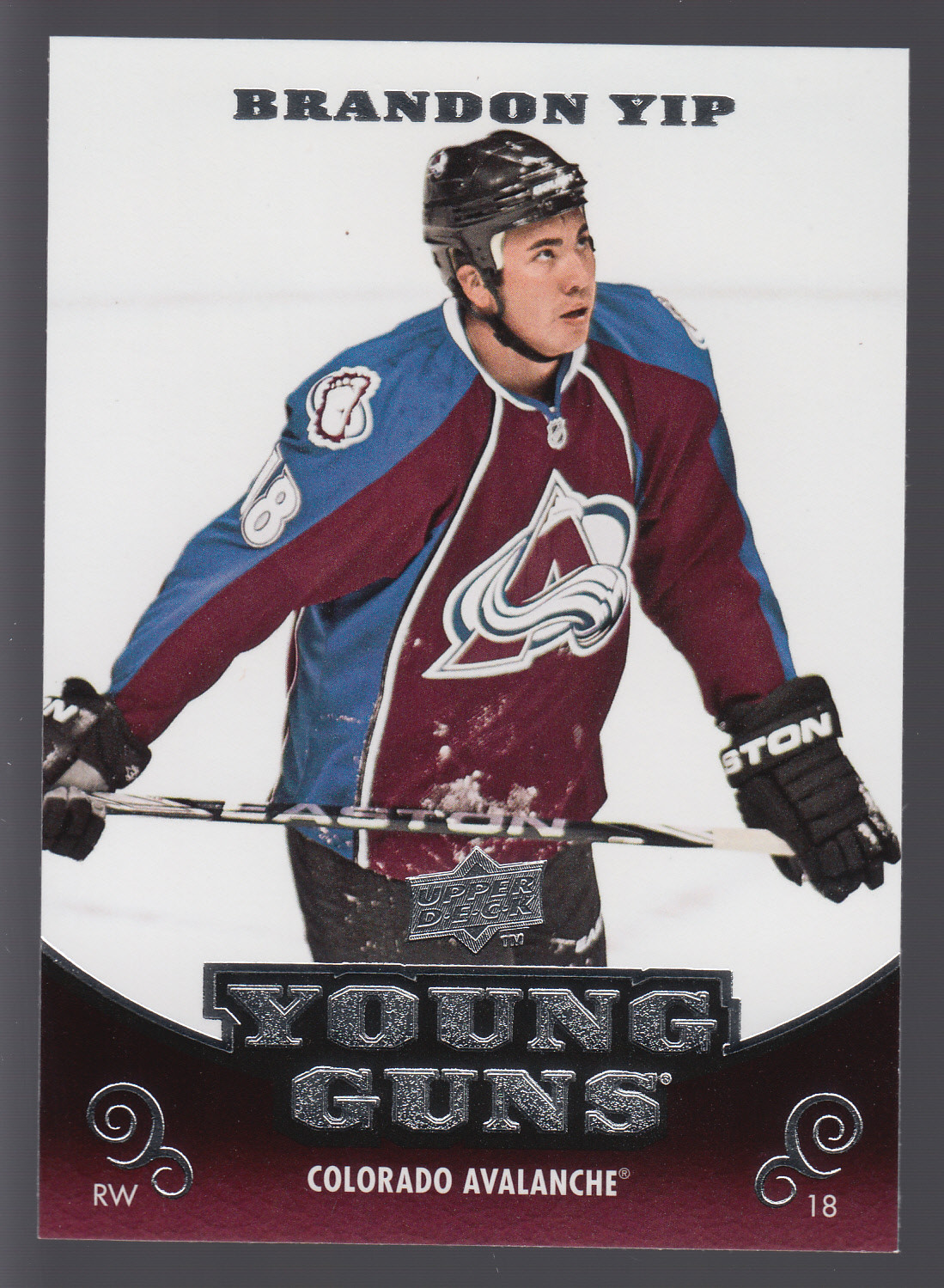 2010 10-11 UD Upper Deck Young Guns YG Rookie #217 Brandon Yip RC Red Star QTY
