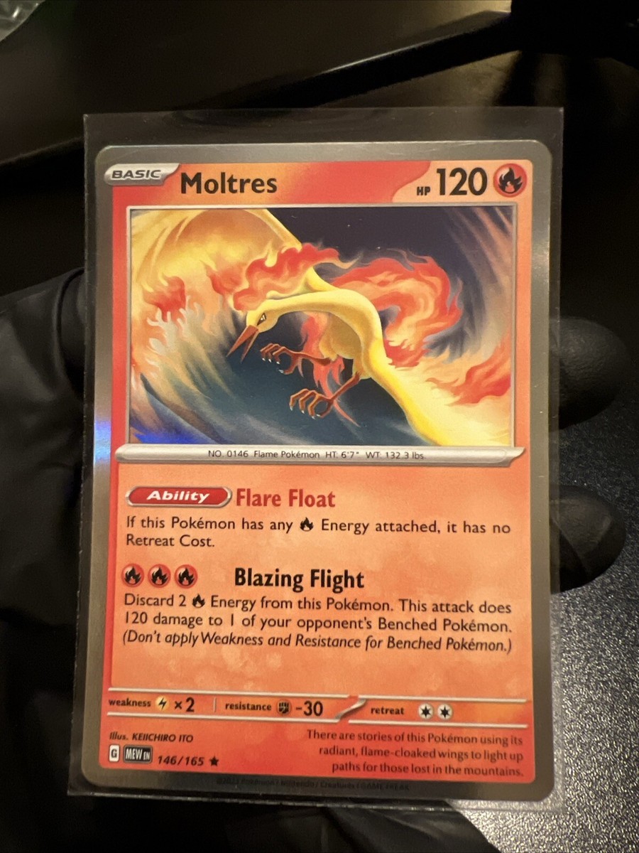 Moltres 146/165 Sv: Scarlet & Violet 151 Holo for sale