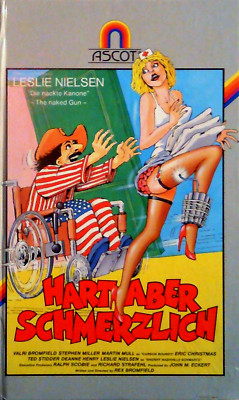 Hart  aber  schmerzlich  * KULT *  ERSTAUFLAGE ~ großes  Cover * Leslie  Nielsen