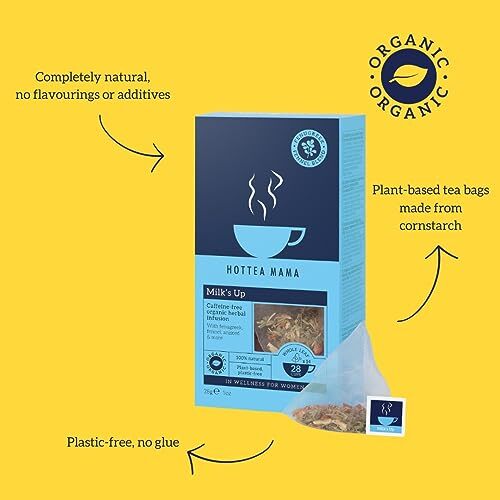 HOTTEA MAMA Milk’s Up Organic Breastfeeding Tea With Fenugreek and Fennel... eBay