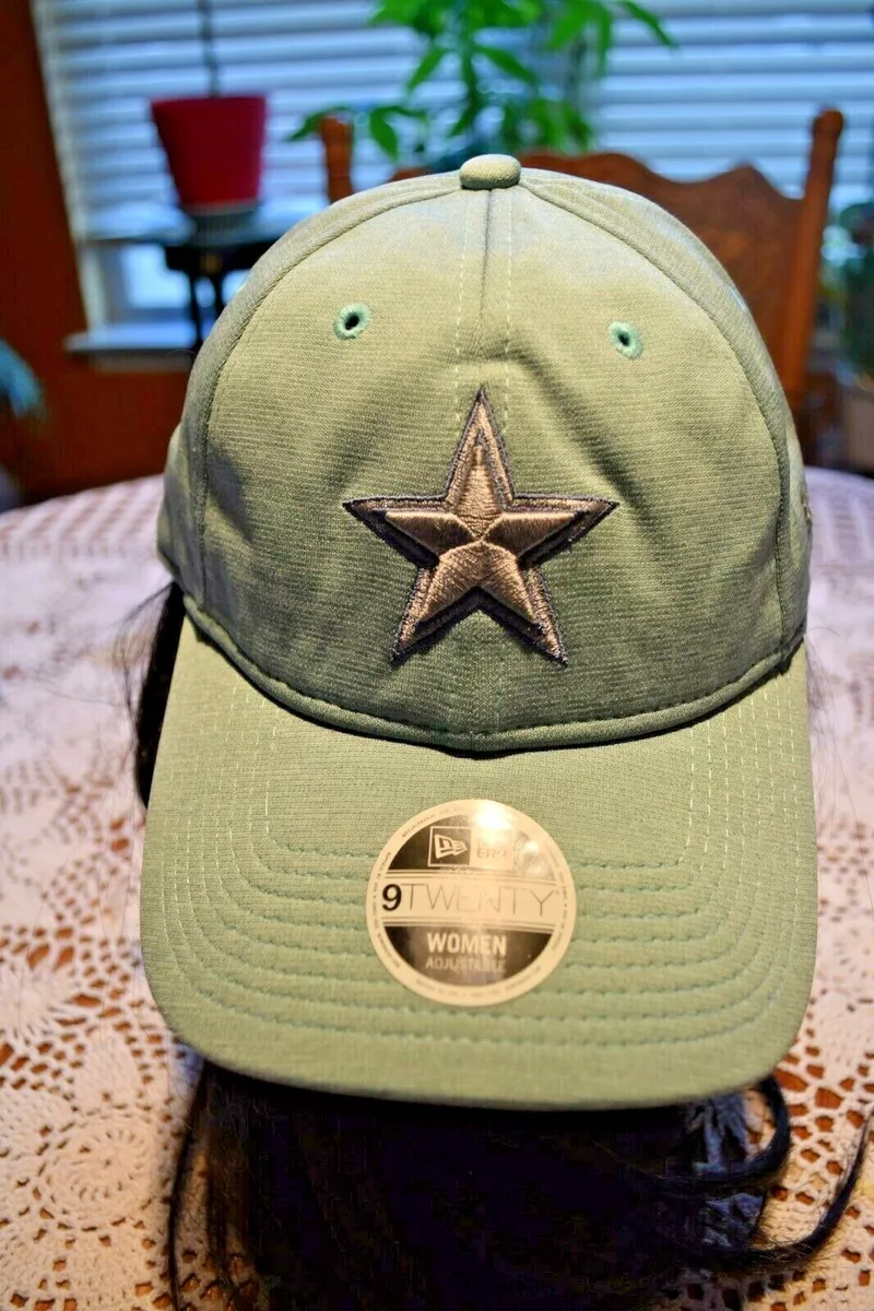 Dallas Cowboys New ERA 9TwentyCap Women's Hat Green Adjustable Strapback N  W Tag