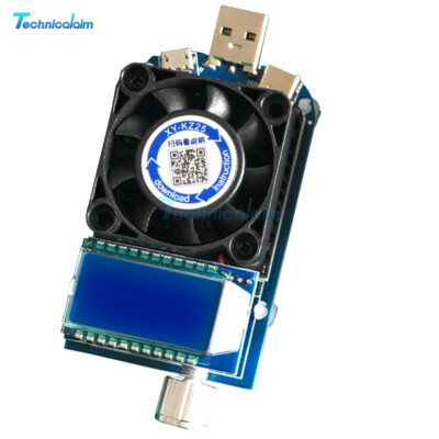 5A 35 / 4A 25W Constant Current Electronic Load Power Supply Meter DC 4-25V