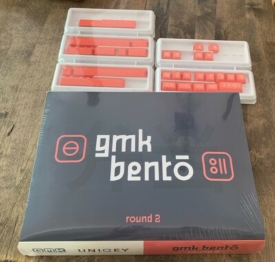GMK Bento R2 Traditional Base Kit + Novelties + Sacebars Keycap Set New SEALED