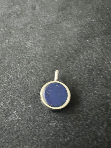 Lapislazuli Anhänger Weiß Gold 750er mit 4 Brillianten - Bild 7 von 9